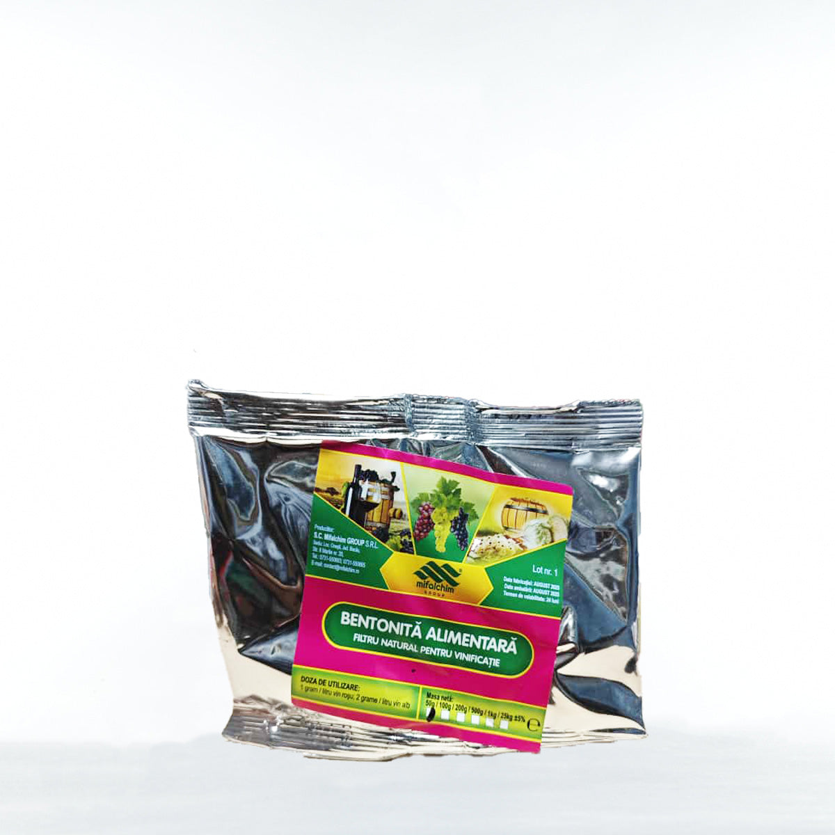 Bentonită Alimentară – FILTRU NATURAL PENTRU LIMPEZIREA VINULUI