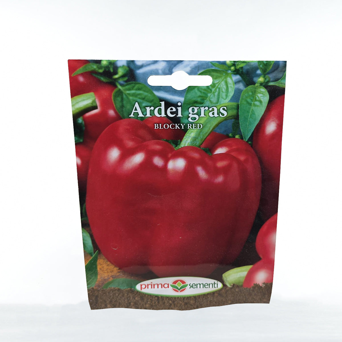 Ardei Gras Blocky Red