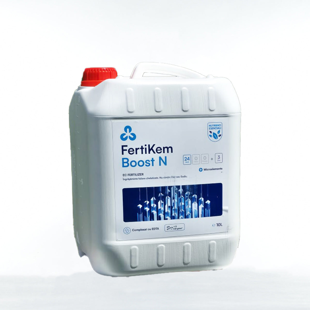 Îngrasamant FERTIKEM BOOST N 24-0-0+3ZN+ME - 10 Litri
