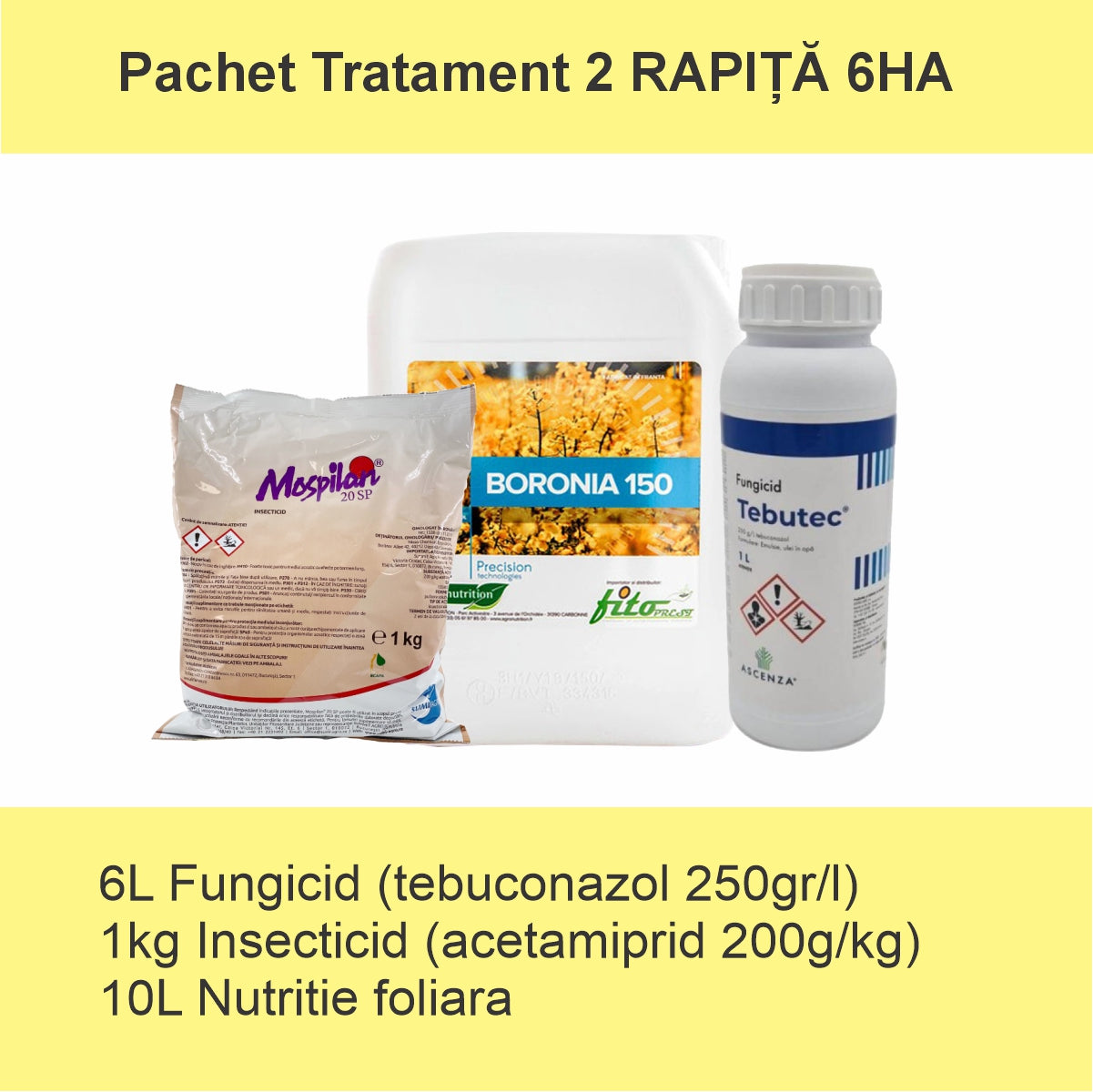 PACHET TRATAMENT 2 RAPIȚĂ 6HA