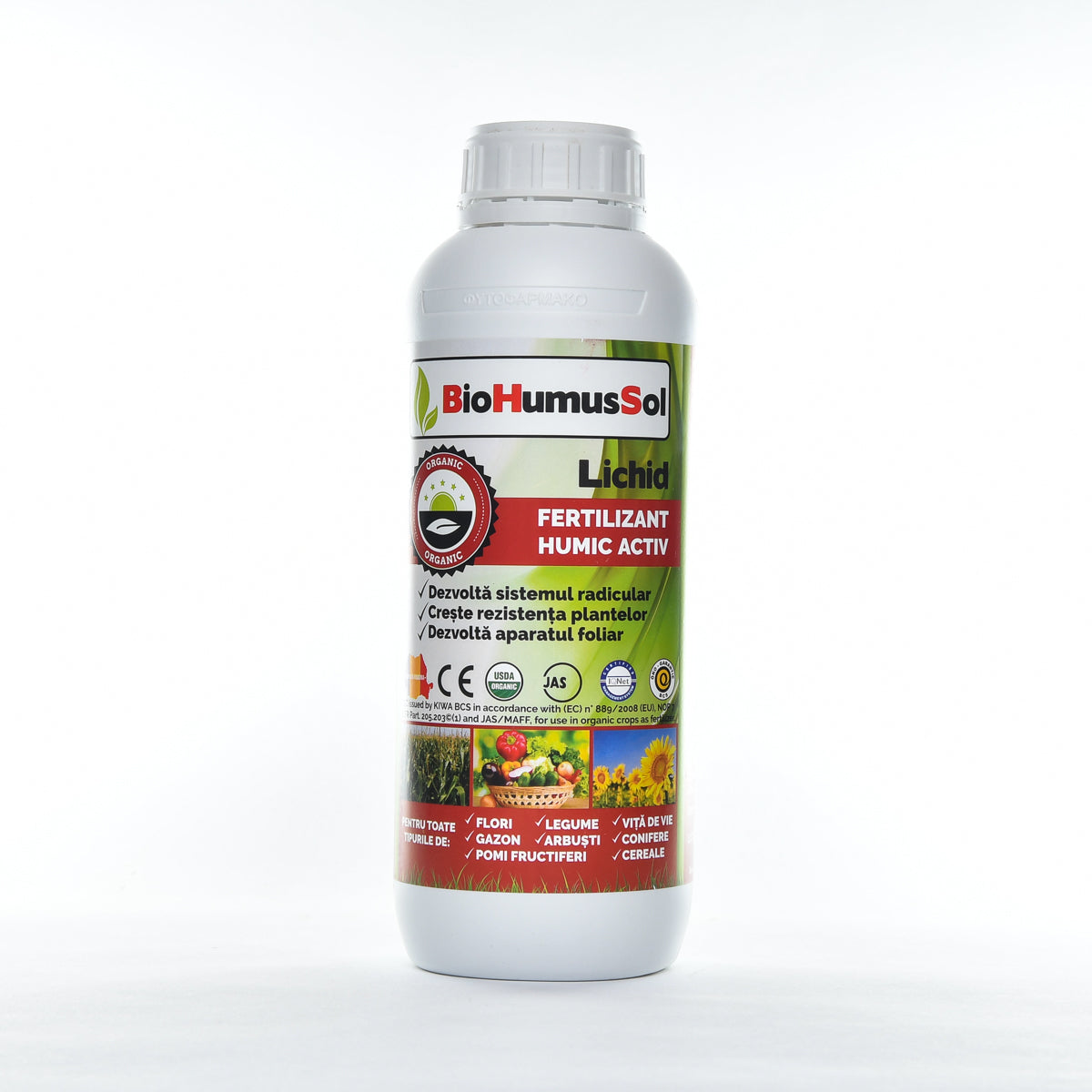 Ingrasamant organic BIOHUMUSSOL, 1 Litru