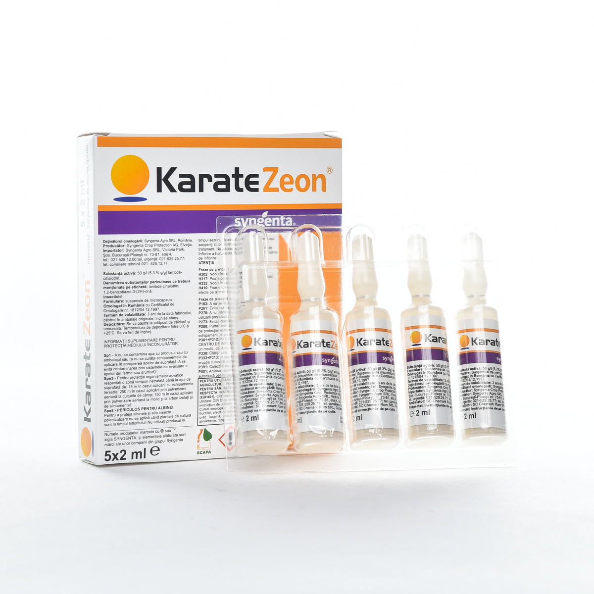 Insecticid Karate zeon, 2ml