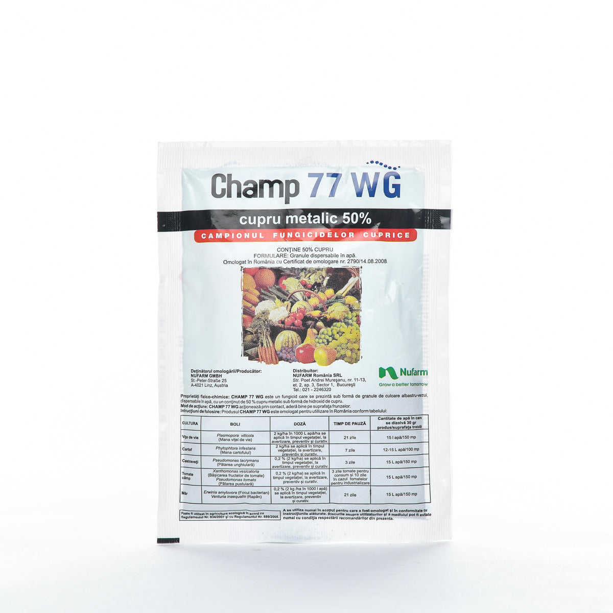 Fungicid Champ 77 WG, 30g