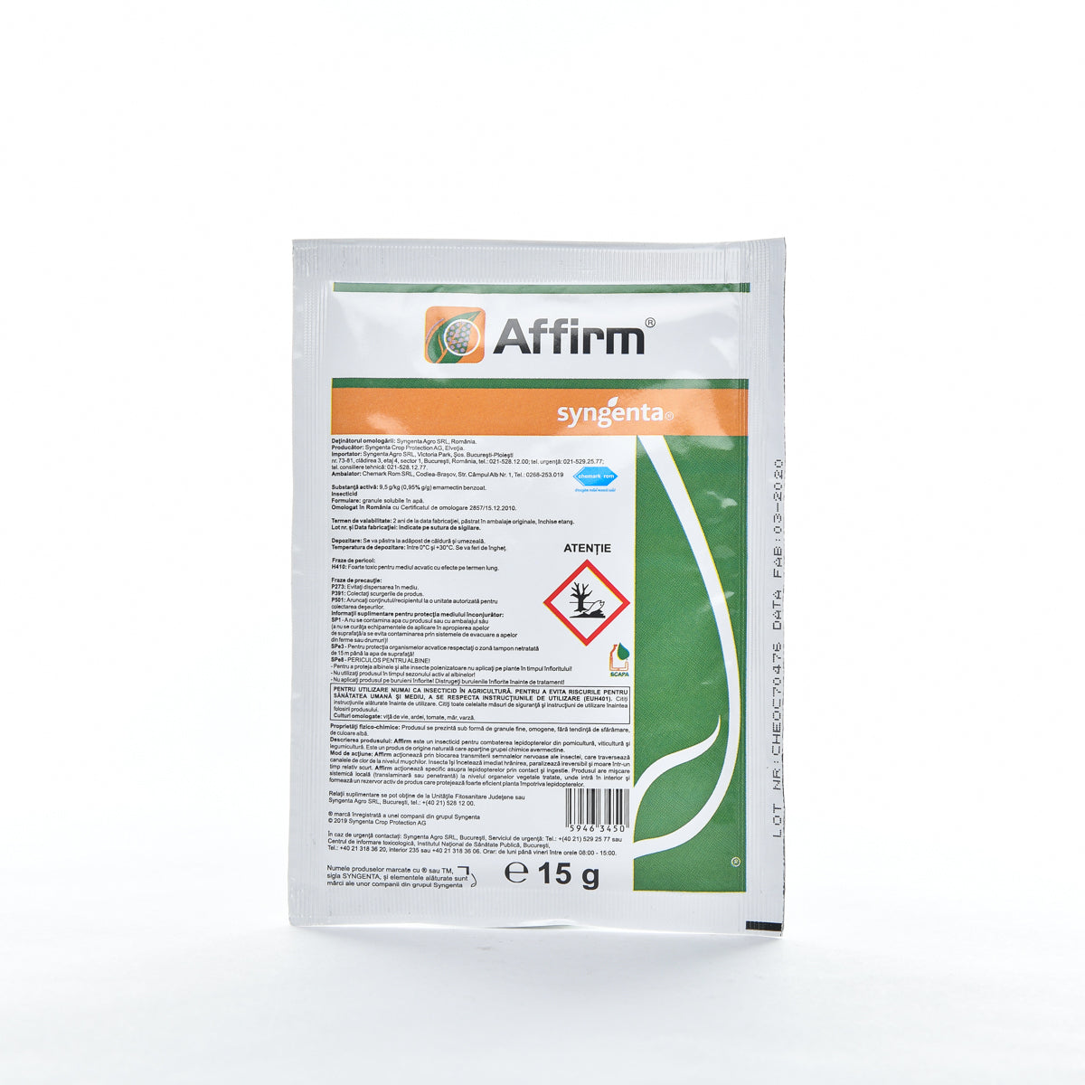 Insecticid Affirm, 15gr