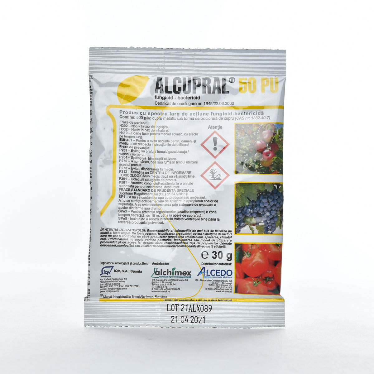 Fungicid Alcupral 50PU, 30gr