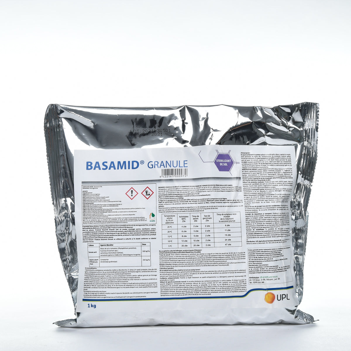 Sterilizant de sol Basamid, 1kg