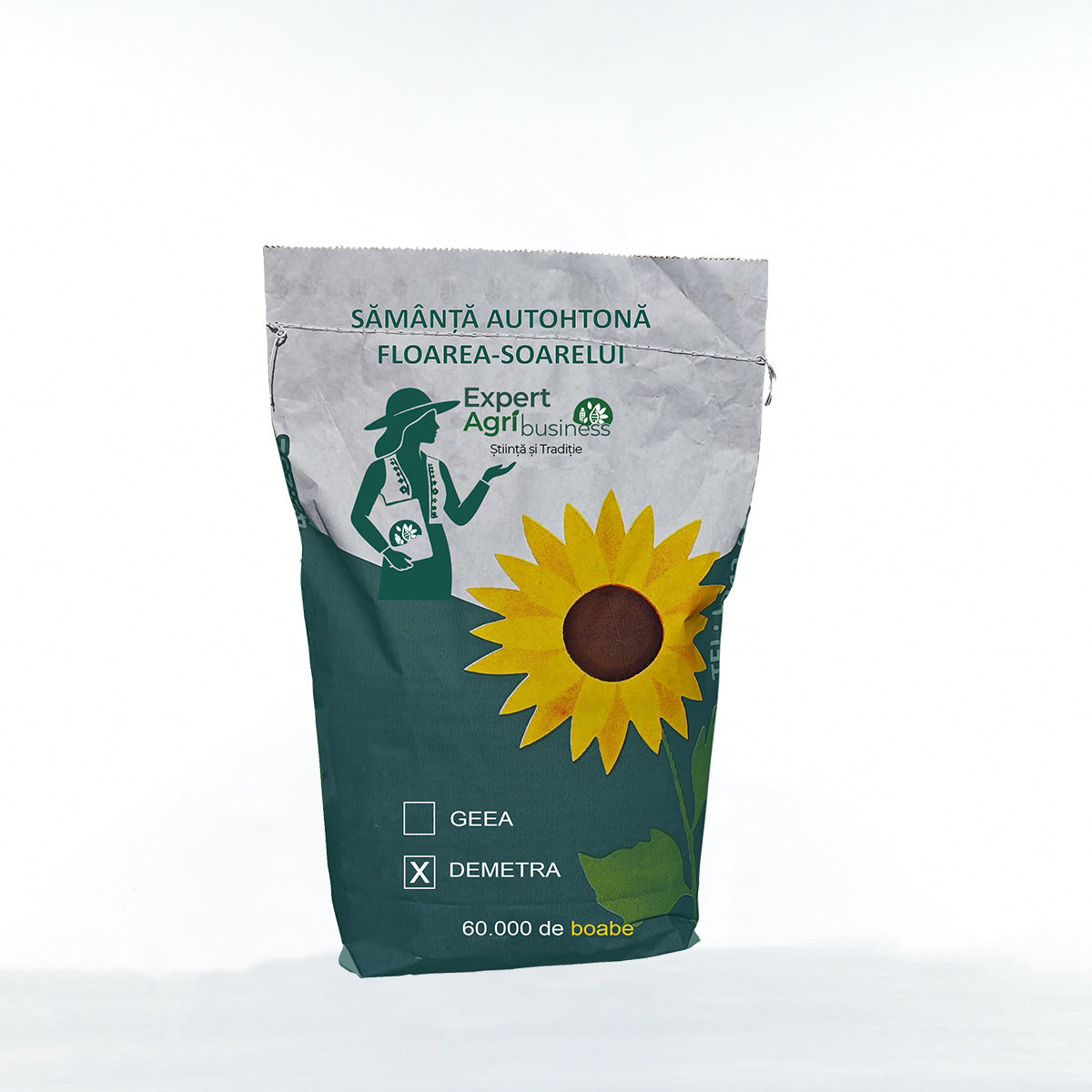 Sămânță Floarea-Soarelui DEMETRA - 60.000 boabe