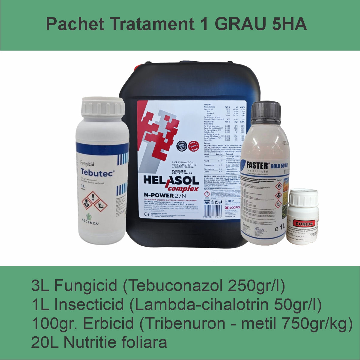 PACHET TRATAMENT 1 GRÂU 5HA