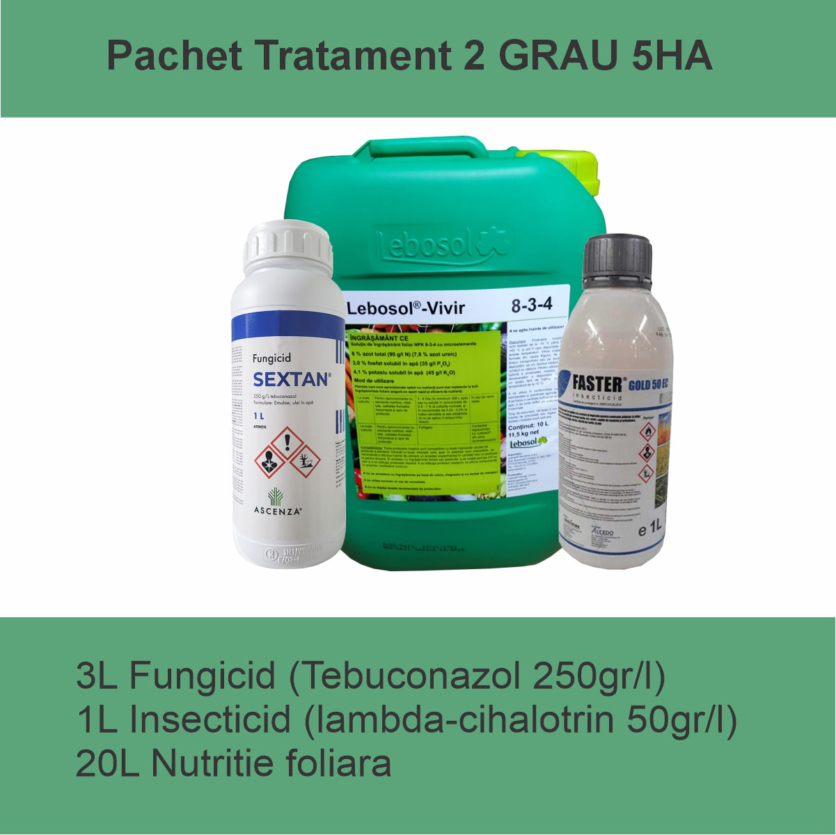PACHET TRATAMENT 2 GRÂU 5HA