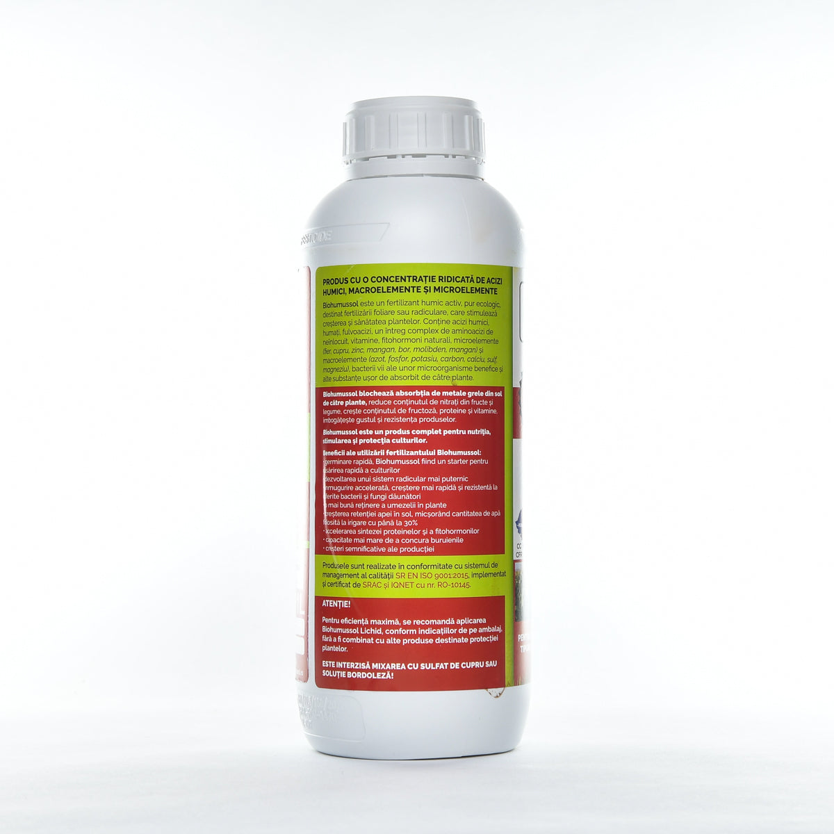 Ingrasamant organic BIOHUMUSSOL, 1 Litru