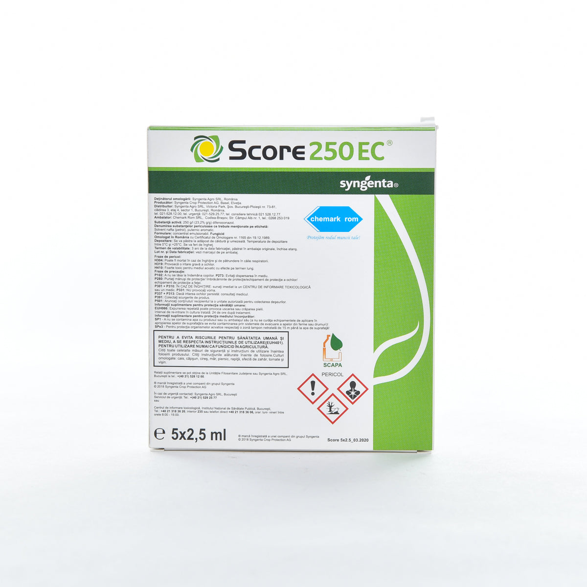 Fungicid Score 250 EC - 2,5 ml