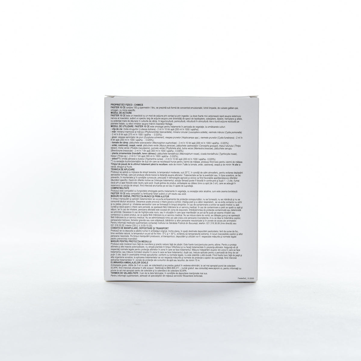 Insecticid Faster 10 CE, 2ml