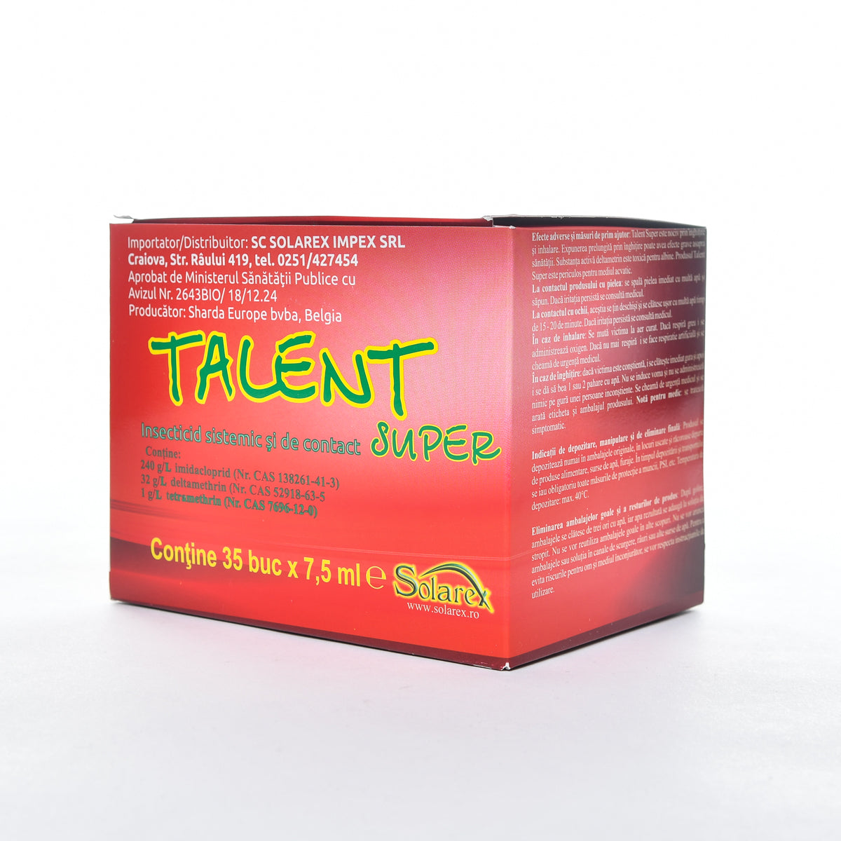 Insecticid Talent, 7,5ml