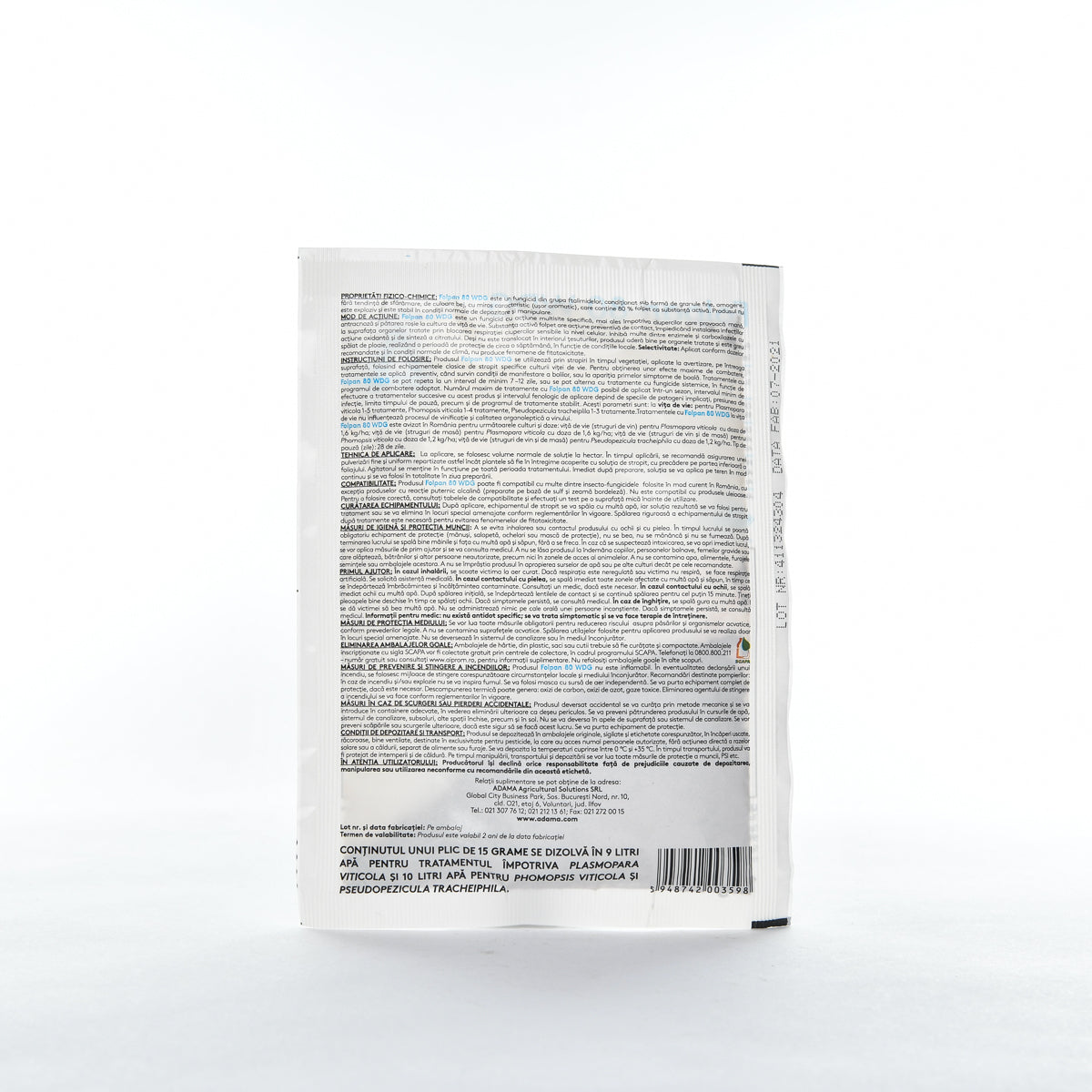 Fungicid Folpan 90 WDG, 15g