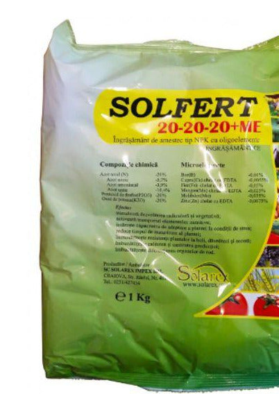 Solfert 20-20-20 1kg